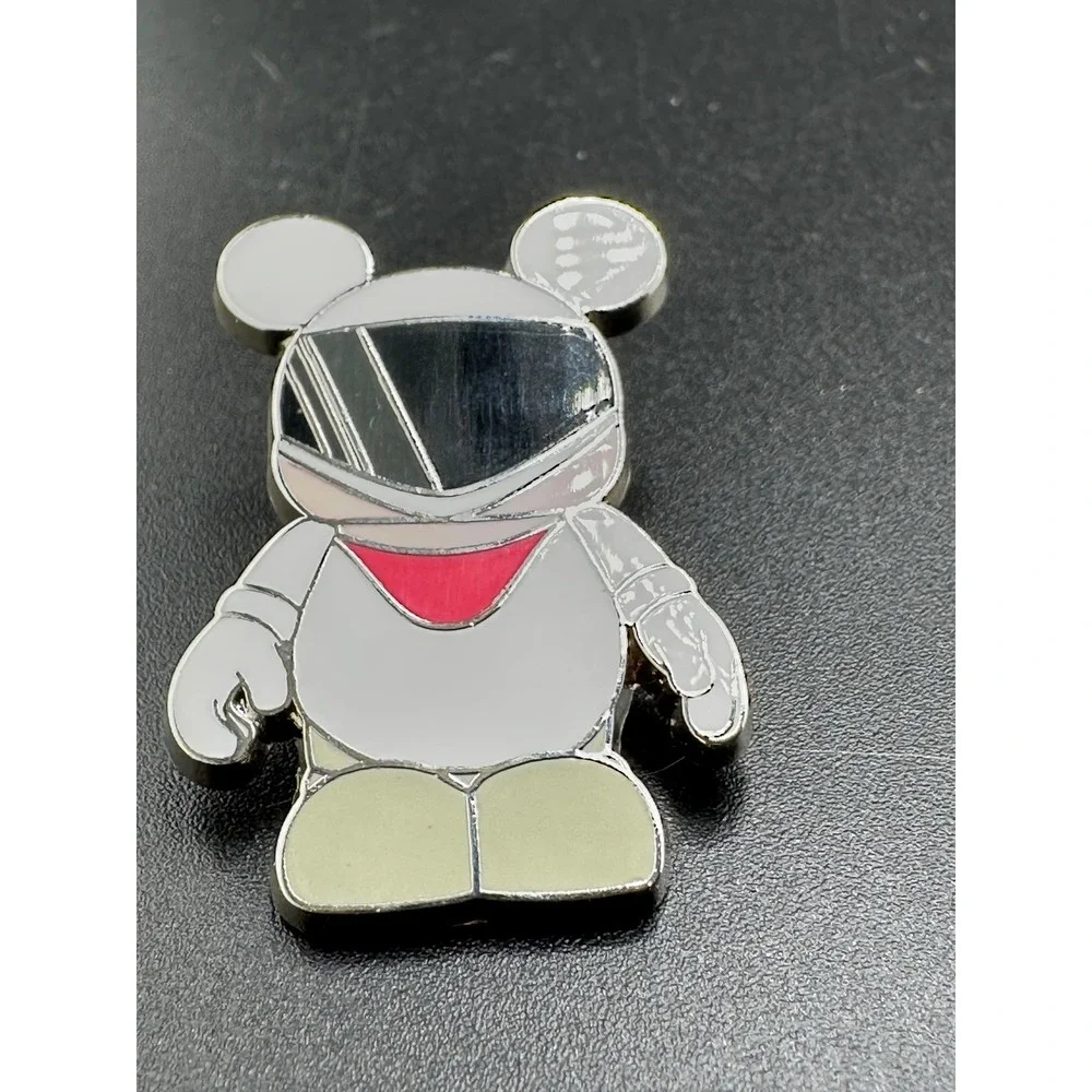 2009 pink monorail vinylmation disney trading pin Mickey Mouse Hidden Mickey